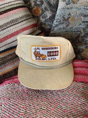 Vintage Construction Corduroy Cap